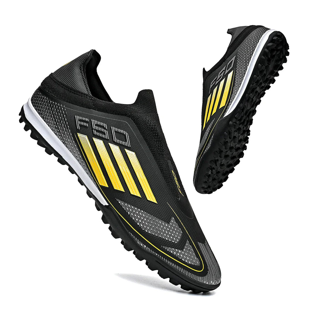 New Men Soccer Shoes Outdoor Sport Football Boots Training Boys Breathable Cleats Adult Long Spikes Non Slip Match Comfortable
