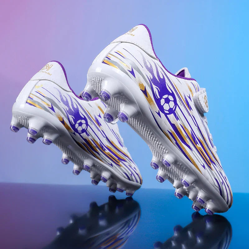 New Kids Professional Soccer Shoes Cleats TF Indoor Men Football Field Boots Original Football Society Shoes Grass Training Fast