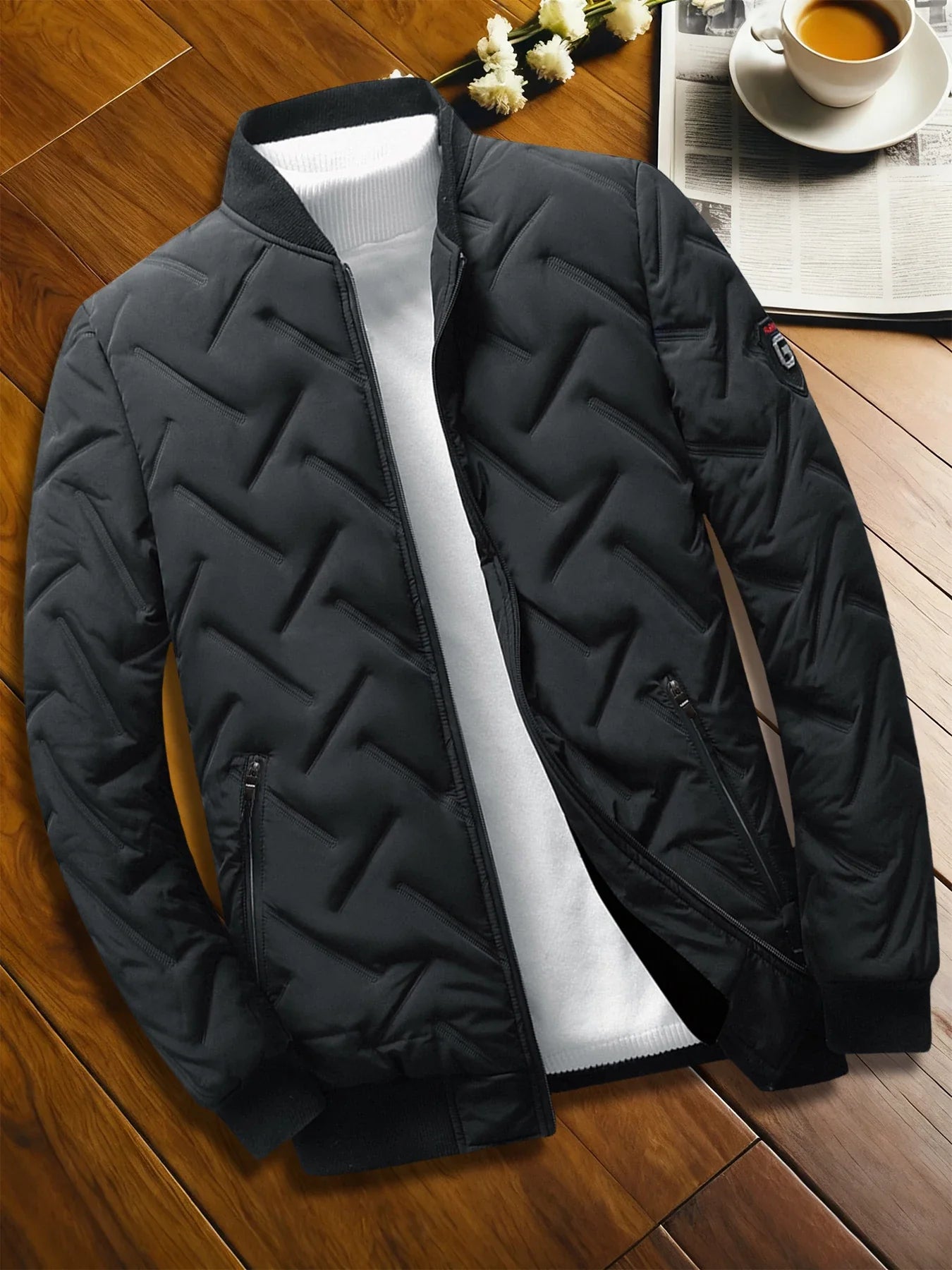 Men's Winter Jacket, Men's Jacket, Winter Men's Jacket, Cold-Proof and Warm Top, Men's Business Coat