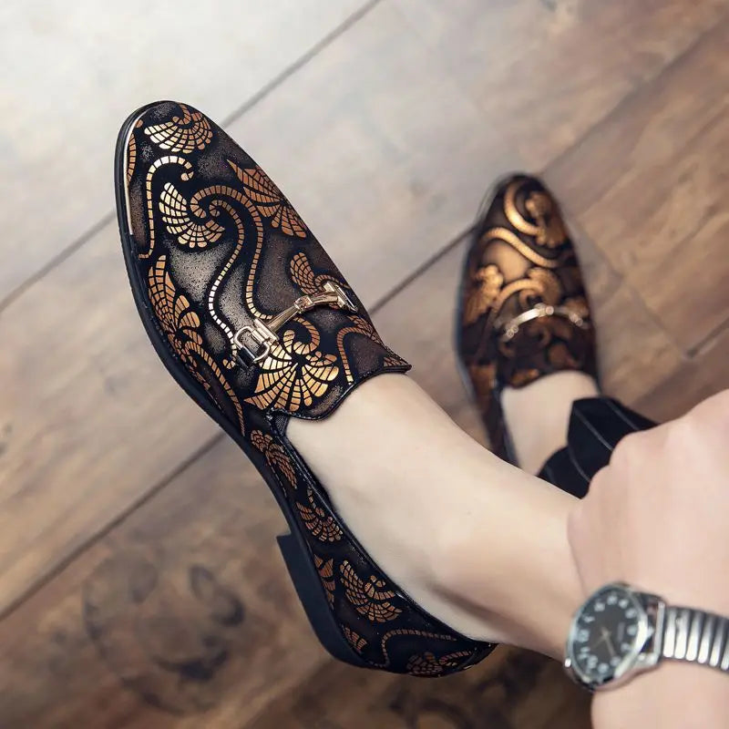 With Tassels Loafers Office Leather Shoes for Men Platform Thick Sole Pointed Toe Man Casual Shoe High Quality Fashion Elegant