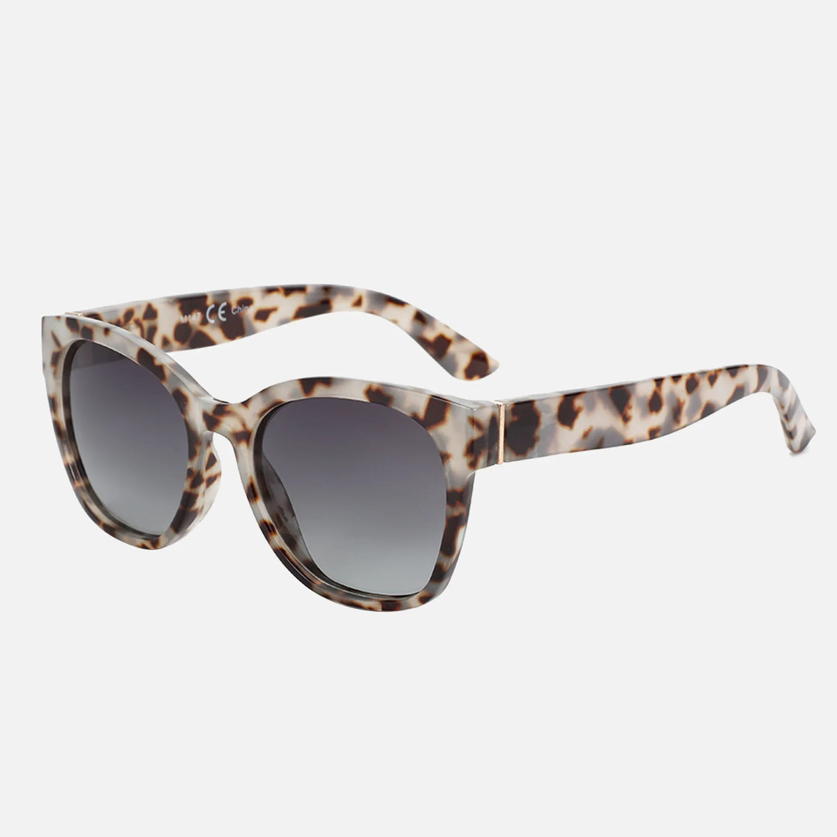 Fashion Cateye Polarized Sunglasses for Women - Oversized Sun Glasses UV400 Protection Retro Shades Designer Style