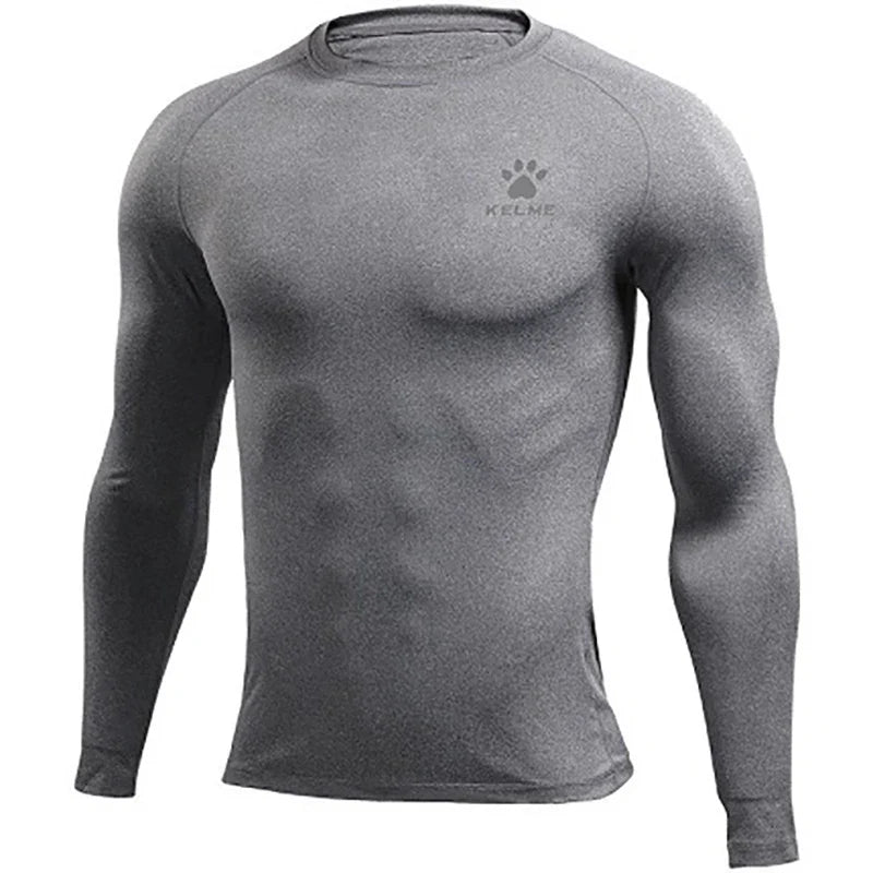 Men's Running T-shirts Compression Shirts Bodybuilding Sports Tights Long Sleeves Exercise Workout Fitness 3891113