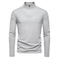 AIOPESON 2025 Men's Spring Lightweight Breathable UV Protection Sun Shirt for Outdoor Activities Male T Shirt
