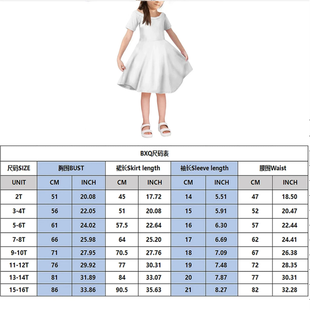 Polynesian Family Collection Clothing Fluffy Full Skirt Women Girls Dress Custom Samoan Pattern Print Adult Children Shirt