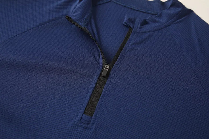 Men Cycling Jersey Long Sleeve Mountain Bike Shirt Three Pocket safty Reflective Cycling Jacket Sportswear Camisetas De Hombre