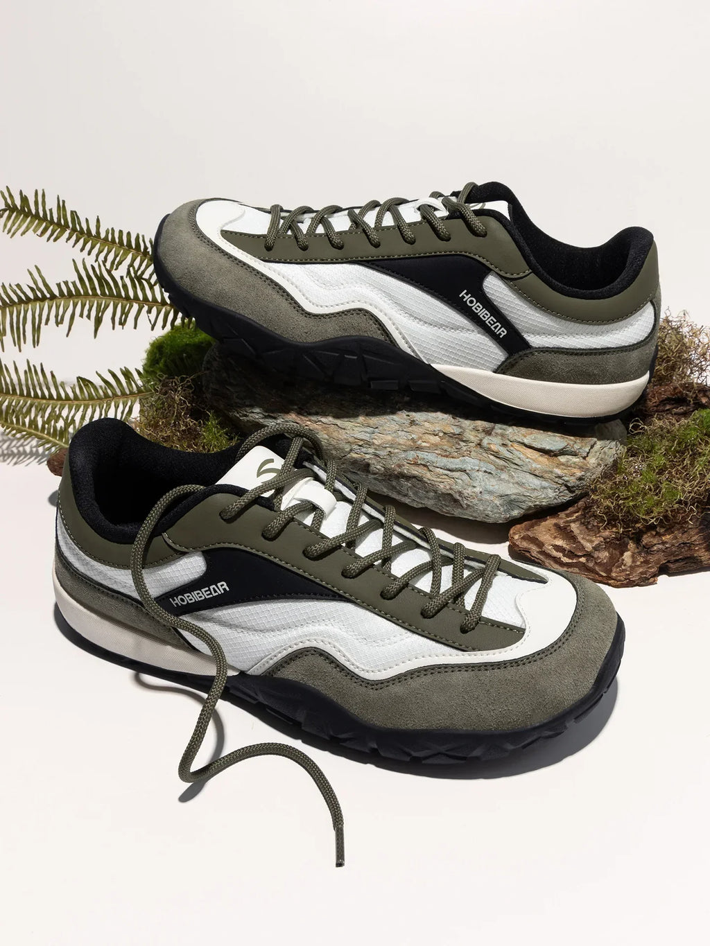 Wide Width Hiking Shoes Unisex Trekking Trail Running Sneakers Retro Non Slip Lace-Up Walking Shoes