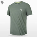 High Quality Men's Outdoor Hiking Running Weight Loss Fitness Sports Quick Drying T-Shirt Ice Silk Breathable Sweatshirt