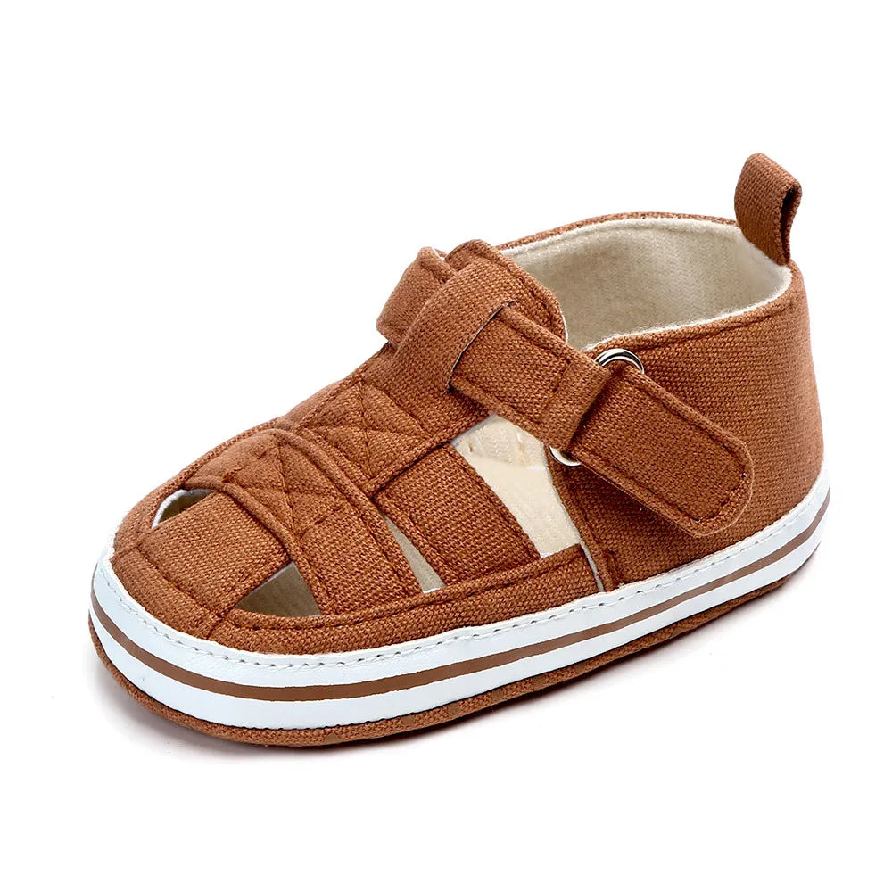 Summer Baby Shoes Sandals Infant Boy Girls Newborn First Walkers Babies Shoes For 0-18M Toddler Soft Sole Breathable Shoes
