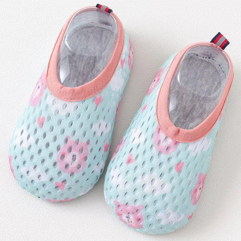Children Beach Shoes Baby Soft Floor Indoor Slipper Snorkeling Swim Socks Boys and Girls Anti-slip Home Barefoot Kids Slippers