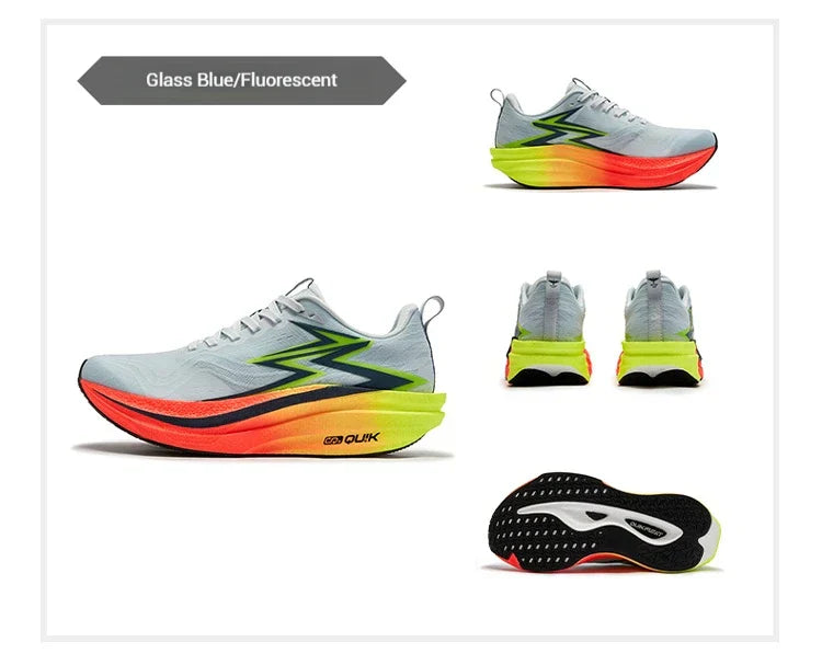 Degrees Flame 4.0 MIX Men Running Shoes Carbon Plate Racing Marathon Stable Rebound Wear-resistant Male Sneakers 672512204
