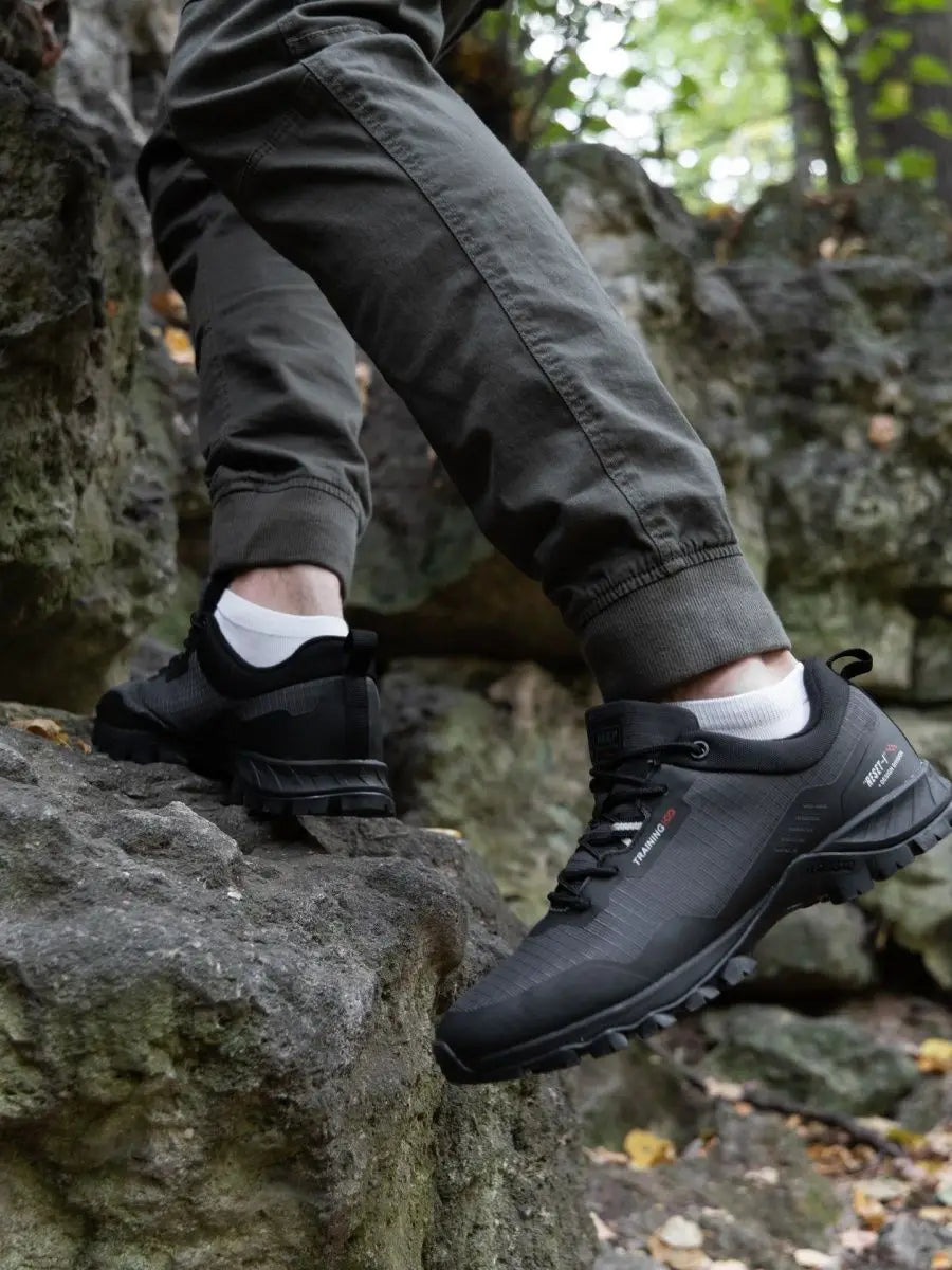 Men Non-Slip Sneakers Wear-Resistant Hiking Shoes Men Anti Splash Water Outdoor Sneakers Male Comfort Walking Shoes