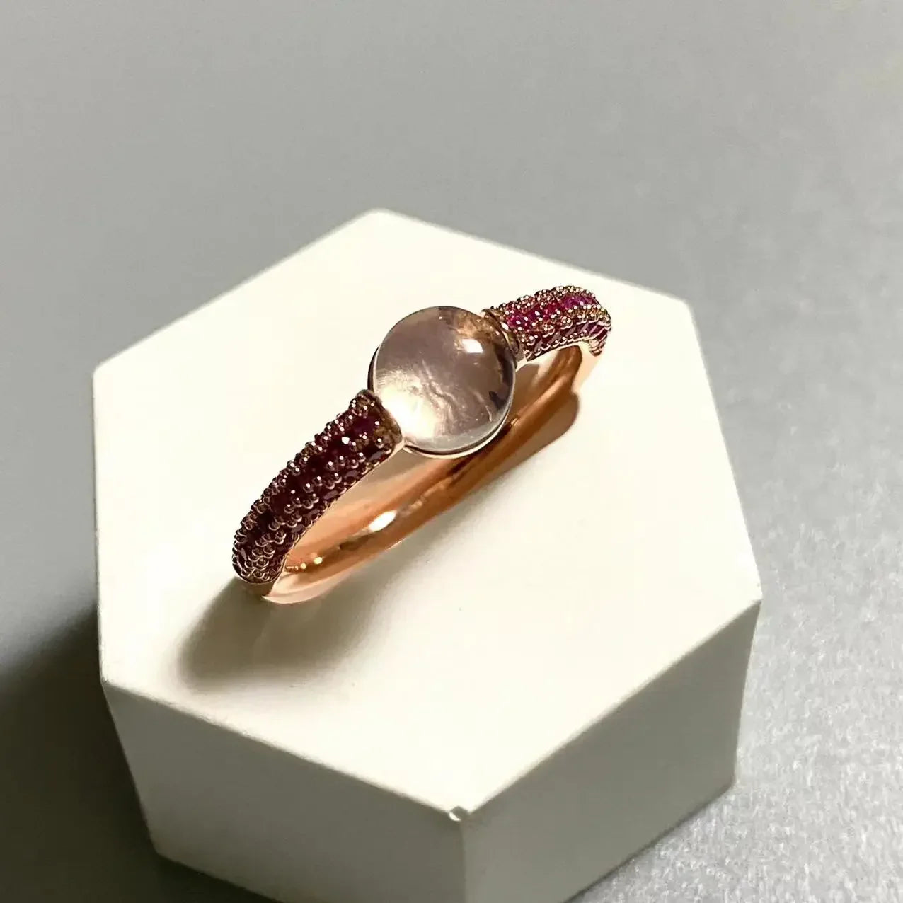 6mm Round Candy Style Ring for Women 33 Colors Purple Zircon Crystal Inlay Jewelry Birthday Gift