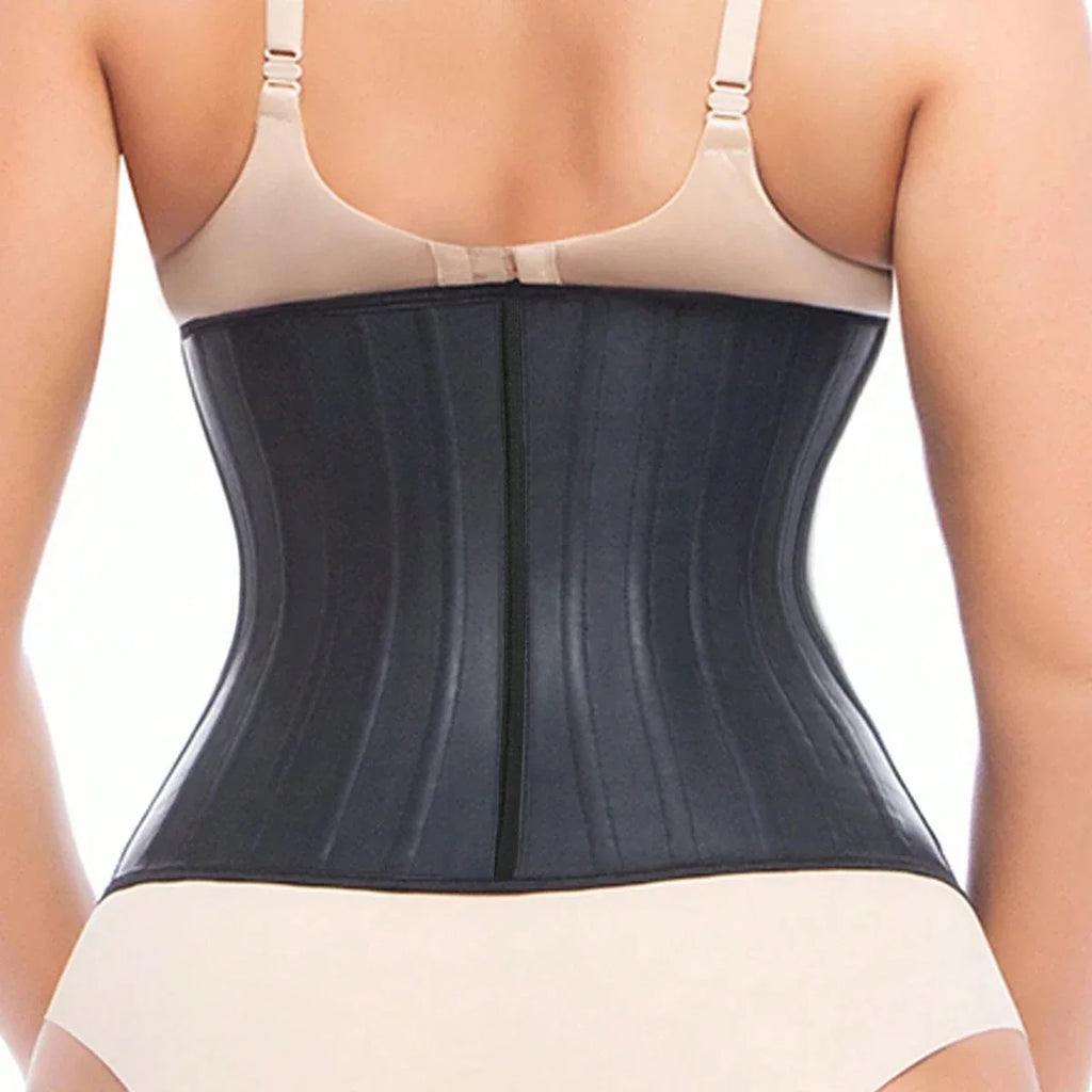 25 bones Corset Waist Trainer Latex Body Shapewear Women Tummy Shaper Belly Sheath Sllimming Belt Modeling Strap Weight Loss