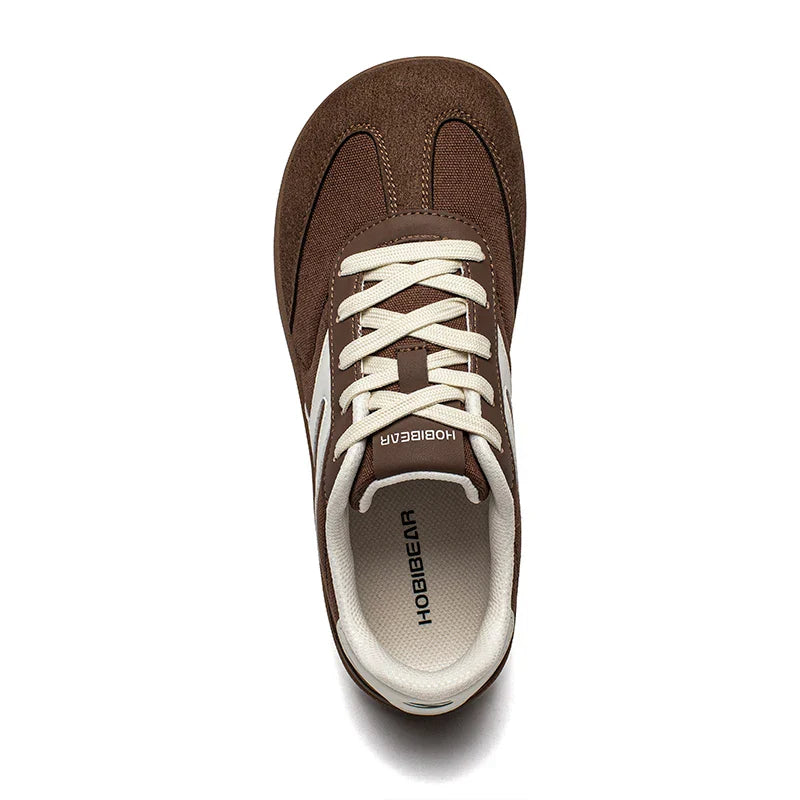 Barefoot Wide Toe Sneakers Unisex Zero Drop Minimalist Canvas Shoes Non Slip Lace Up Walking Sneaker