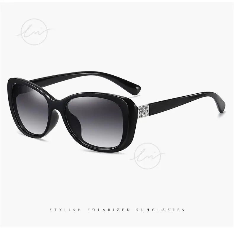 Young Style Women's Sunglasses Gradient Polarized Driving Glasses Luxury Design Ladies Elegant Lunette De Soleil Femme