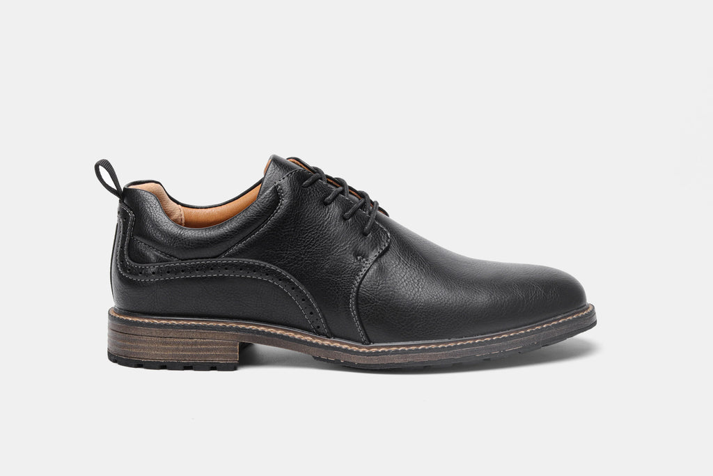 Size 40-46 Men's Casual Leather Shoes Comfortable Fashion Brand Derby Shoes