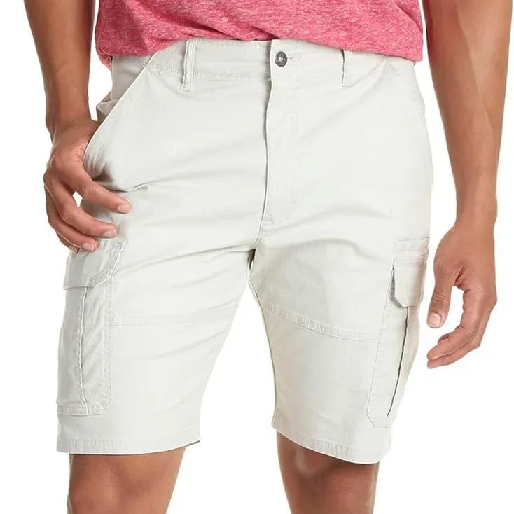 Men Cargo Shorts Men Multi Pocket Tactical Shorts Men Outdoor Casual Hiking Camping Straight Fit Shorts Breathable Mens Shorts