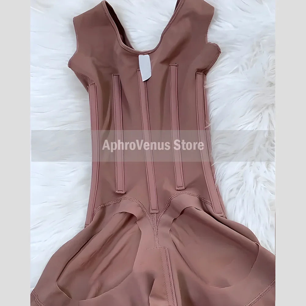 Fajas Colombianas Reductoras Girdles Postpartum Shapewear Bodysuit Tight Fit Abdomen Control High Compression Sheath Plus Size