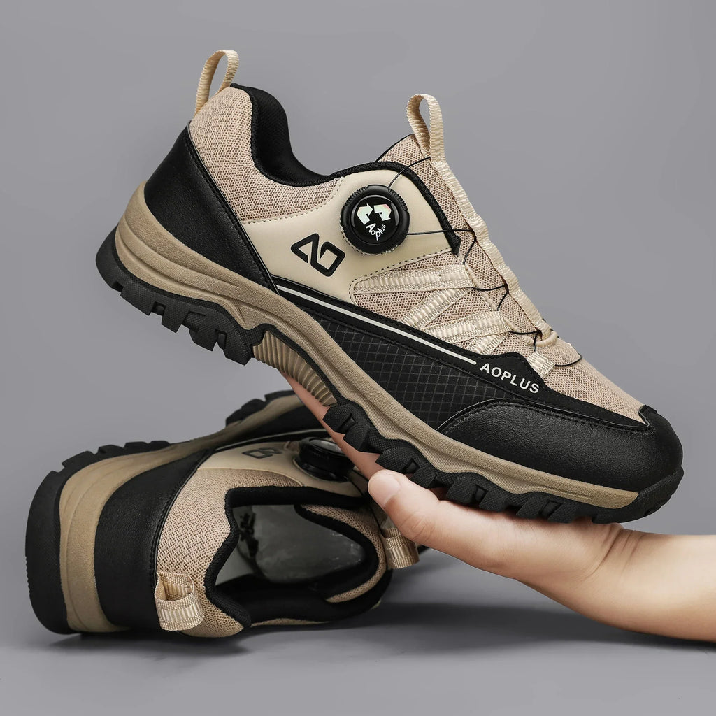 New Fashionable Hiking shoes, Outdoor Men's Walking shoes, Travel Hiking shoes - Comfortable and Breathable, Large size 10