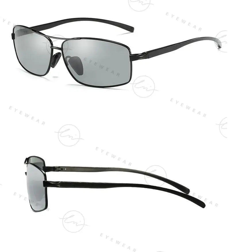 Classic Photochromic Sunglasses Polarized Man Day Night Vison Glasses Woman Chameleon Lens For Driving Goggles Male