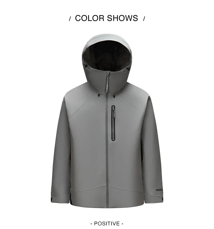Down Jacket Men Rainproof and Windproof Parka 2026 Winter New Warm Casual Outerwear