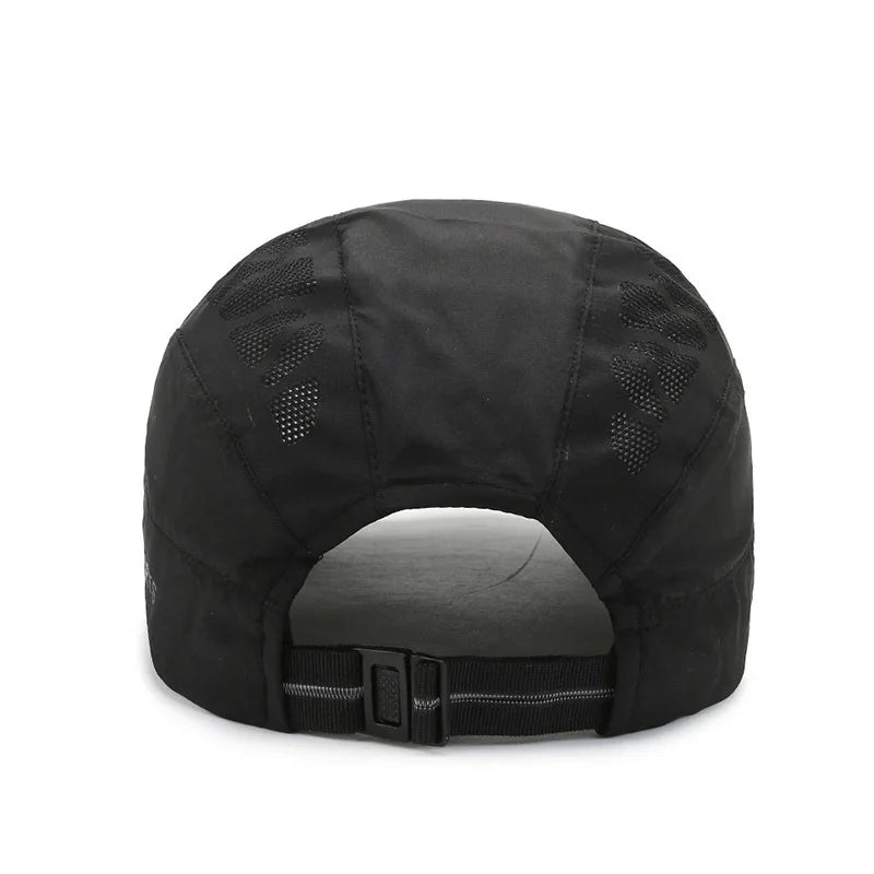 Sports Mens Sun Hats Breathable Mesh Quick-drying Visor Caps Outdoor