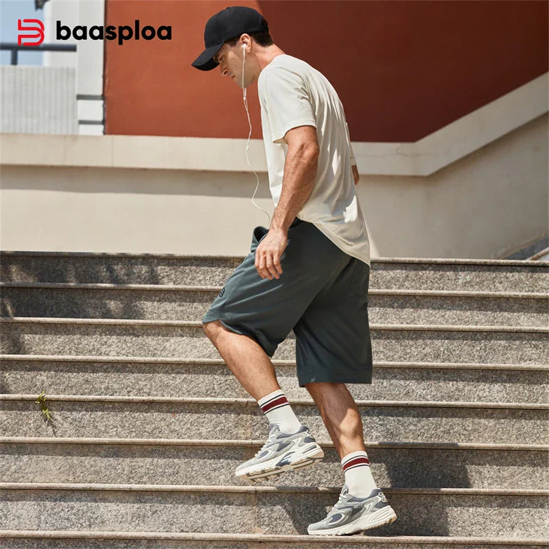 New Running Shoes Men Outdoor Fashion Lightweight Mesh Sports Shoes Male Casual Breathable Non-Slip Walking Shoes