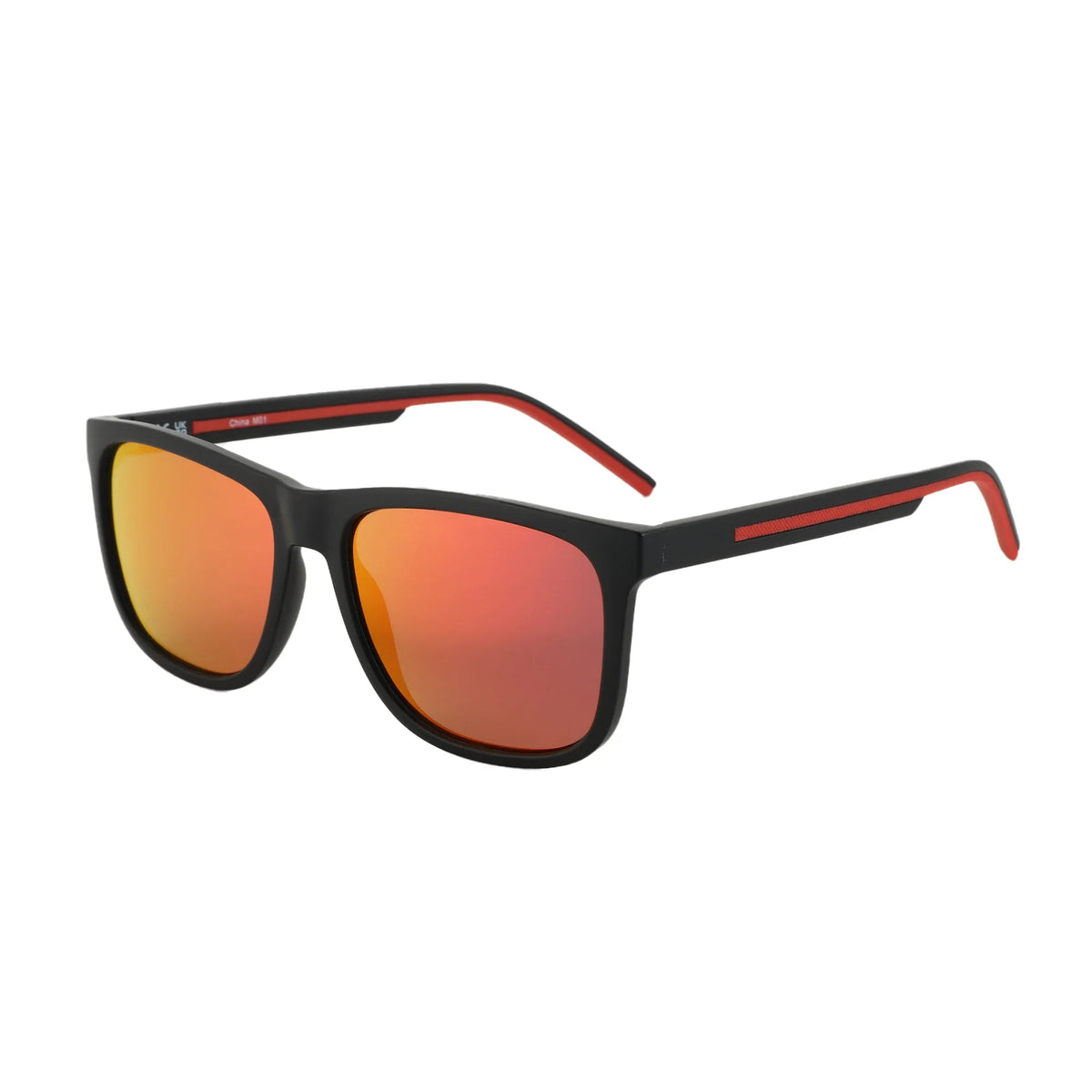 Men's Polarized Sunglasses - Lightweight TR90 Frame Square Mens Sunglasses UV400 Protection