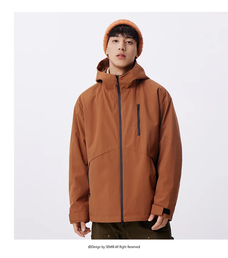 Outdoor Jacket Couple Three-proof 2024 Autumn New Couple Jacket