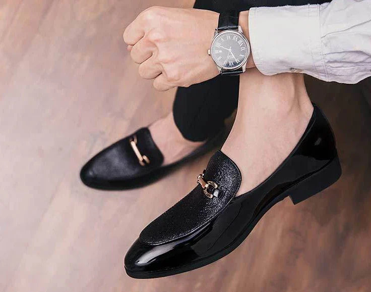 With Tassels Loafers Office Leather Shoes for Men Platform Thick Sole Pointed Toe Man Casual Shoe High Quality Fashion Elegant