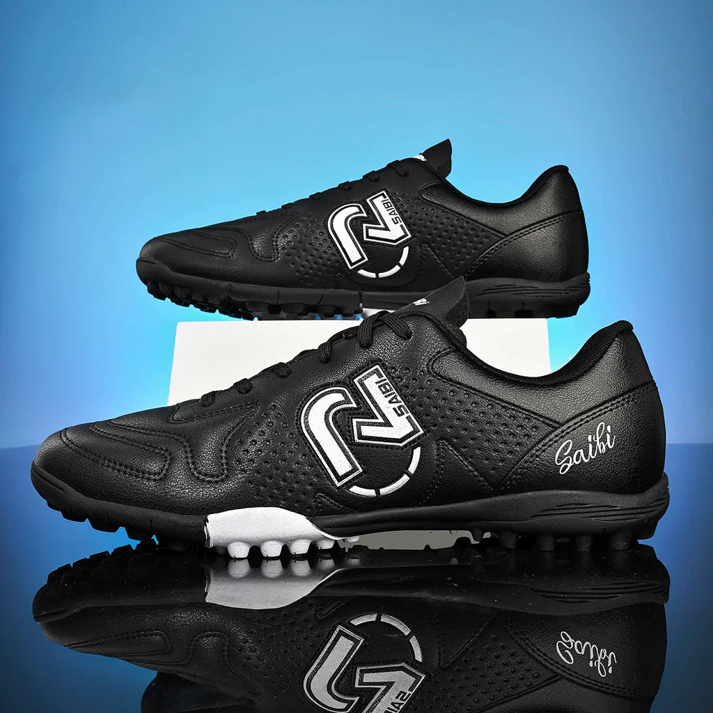 TF Turf Soccer Cleats for Kids Youth Men Women Breathable Non-Slip Training Shoes with PU Fabric Rubber Sole