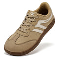 Wide Toe Sneakers Unisex Walking Shoes Lace Up fabric Non Slip Casual Sneaker