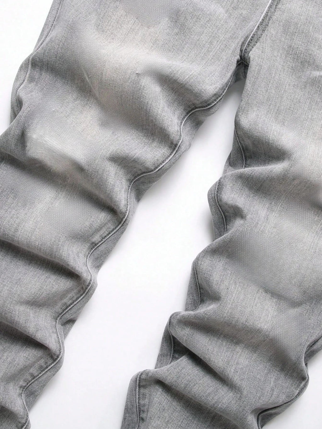 1pc Men's Slim Denim Pants, New Trend Party Street Style, Pocket Jeans, Suitable for Daily Wear for Couples in All Seasons