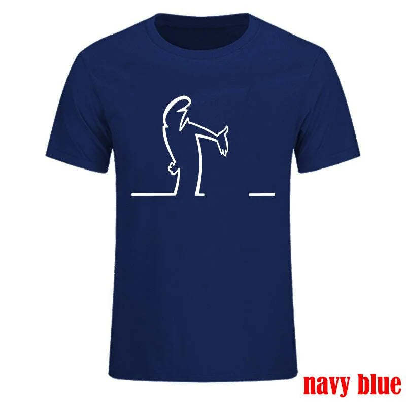 تي شيرتات صيفية للرجال من Balum La Linea بتصميم جرافيكي مضحك قطنية مريحة فاخرة (Camisetas)