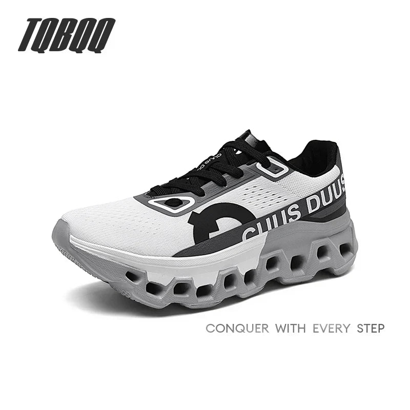 Men's Cushioning Running Shoes Lightweight Athletic Casual Sneakers Male Non-Slip Sports Shoes Outdoor Travel Walking Shoes