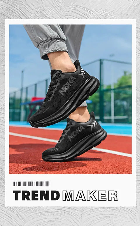 New ultra-light sports running shoes for men soft sole casual outdoor cushioning jogging shoes fashionable boys and teenagers 45