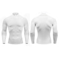Men Running T-shirts Compression Long Sleeve Sport Shirts Fitness Tight Training Jogging Tees Gym Sportswear Quick Dry Rashgard