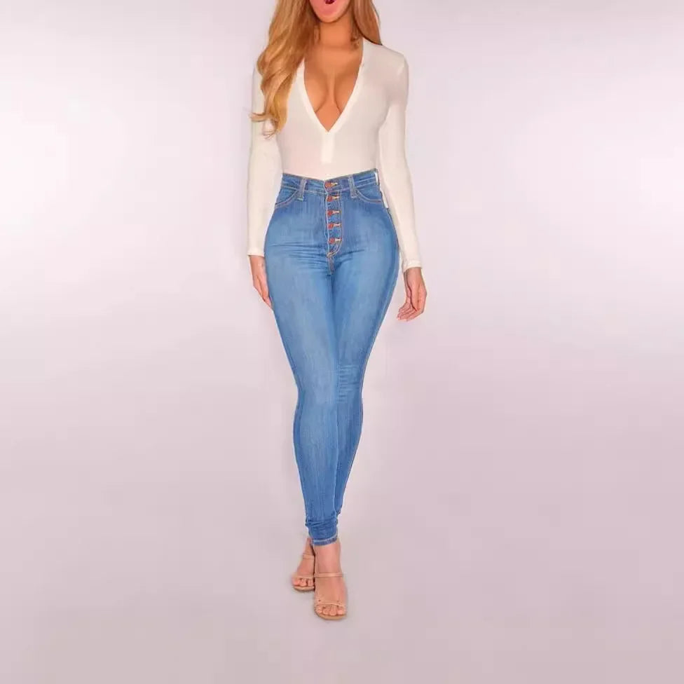Women's Slimming Denim Cotton Pants