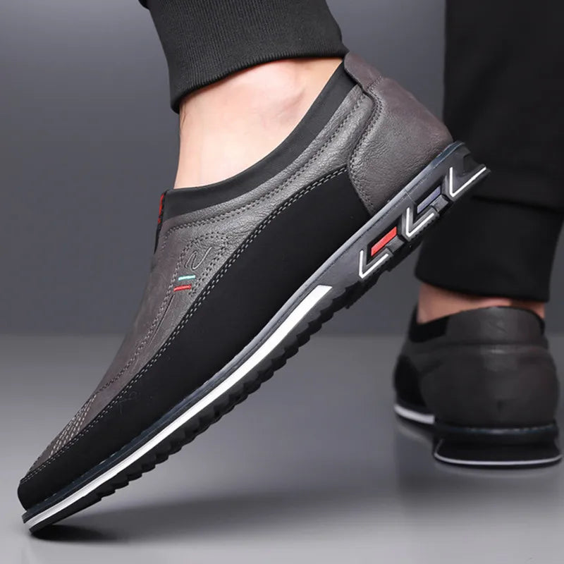 Men’s Leather Dress Shoes – Classic Formal Lace-Up Footwear for Daily Wear