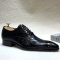 Men's Genuine Leather Oxford Dress Shoes Classic Wingtip Lace-Up Formal Shoes for Wedding Party Business Office