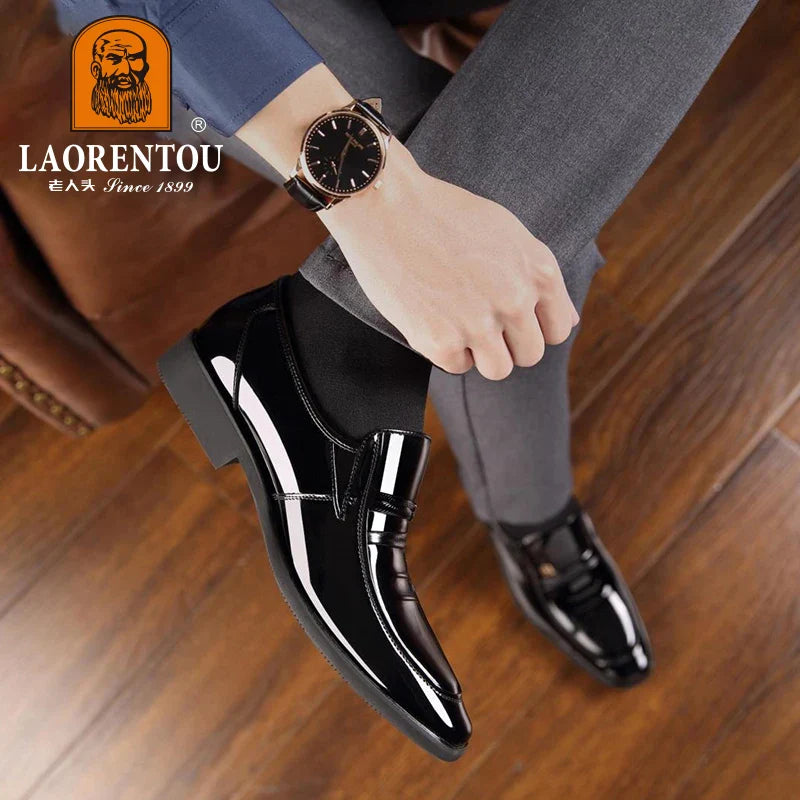 Breathable Genuine Leather Men’s Casual Shoes – Comfortable Walking Footwear EU 40–47