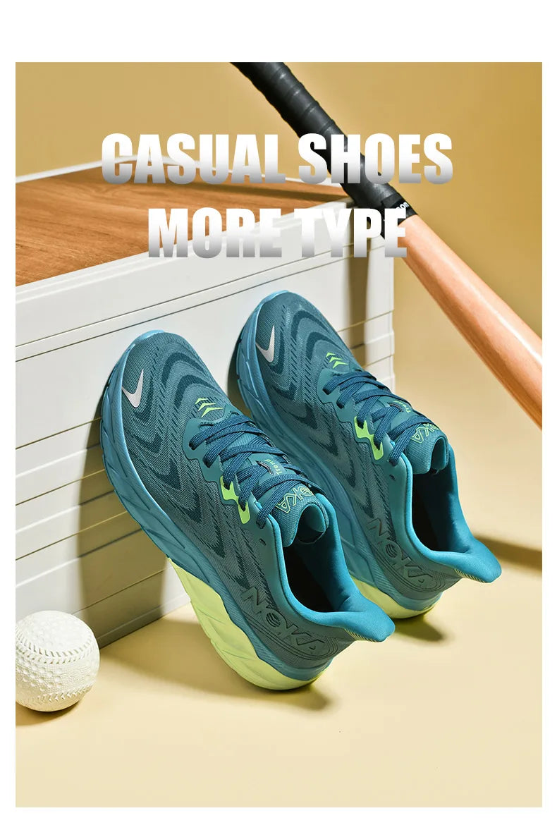 Men's Running Shoes Lightweight Breathable Comfortable Cushioned Sneakers for Walking Gym Casual Wear Athletic Shoes