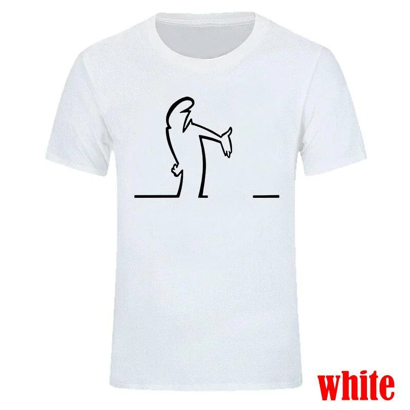 تي شيرتات صيفية للرجال من Balum La Linea بتصميم جرافيكي مضحك قطنية مريحة فاخرة (Camisetas)