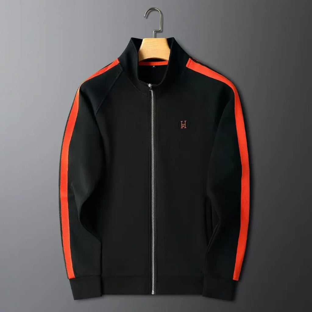 2026 Men Tracksuit Sportswear Set Men's Jacket Trendy ins Embroidered Fashion Men's Jacket Trousers Two-Piece Suit