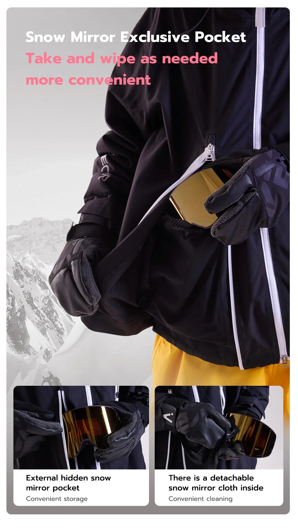 Men Women 3L Cotton Ski Jacket Ski Pants Winter Warm Windproof Waterproof Outdoor Sports Snowboard Ski Coat Trousers