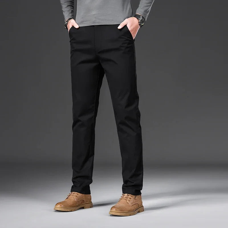 Men's Casual Pants Autumn Fashion Comfortable Business Trousers