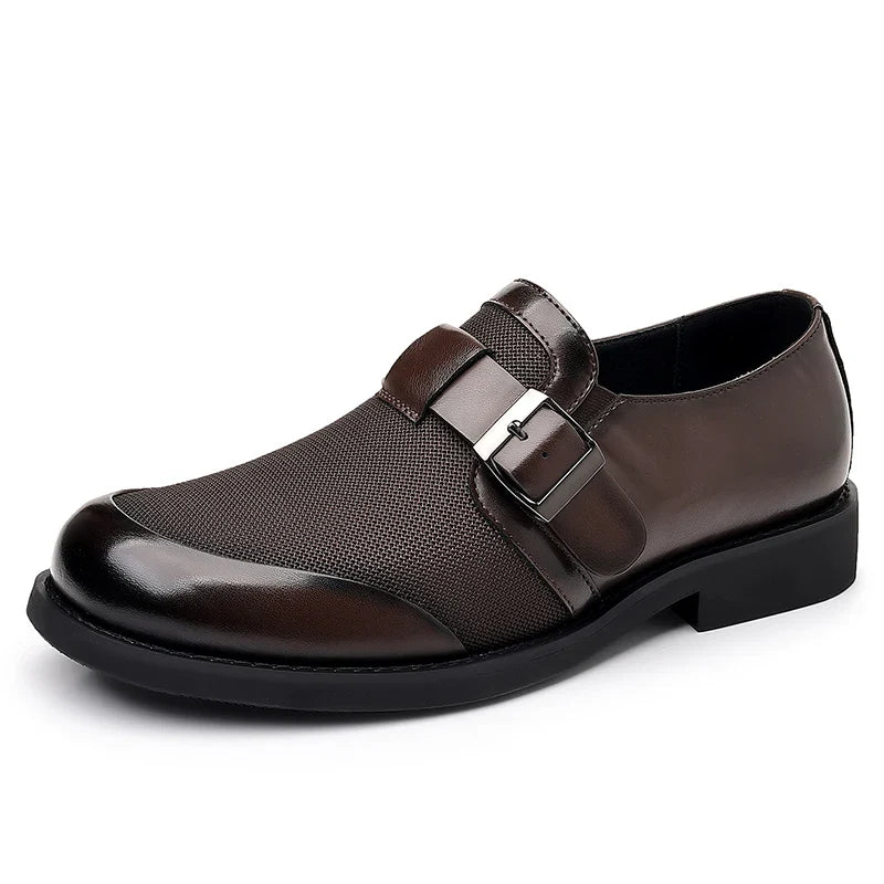 Leisure Walk Male Loafers Outdoor Anti-slip Men's Driving Shoes Handmade Business Footwear Elegantes Slip on Flats Oxford Shoes