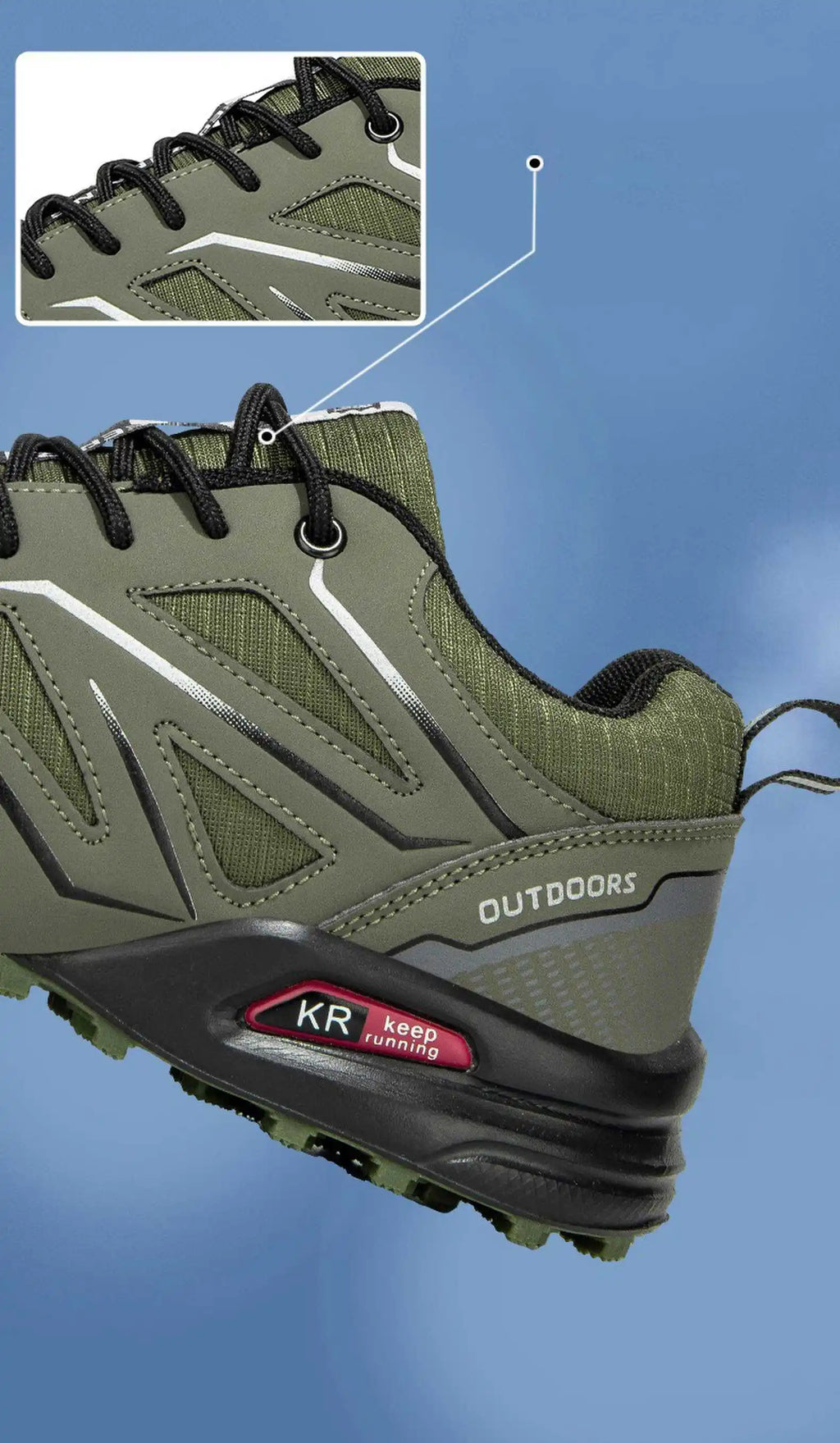 Waterproof Hiking Shoes Men‘s Outdoor Trekking Sneakers Mountain Climbing Camping Trainers Hunting Tactical Boots Bike Shoe Male