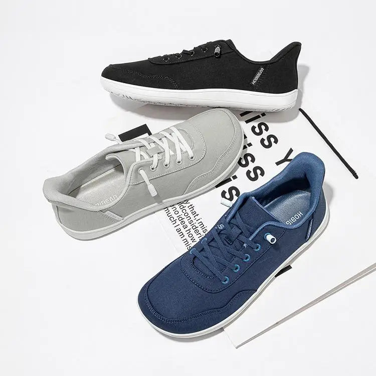 Unisex Barefoot Shoes for Men Women Wide Toe Adjustable Slip On Sneakers Minimalist Lightweight Walking Shoes