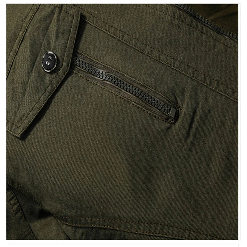 Men's Jacket Coat Casual Cotton Outdoor Quality Cotton Outwear Design Male Autumn Jacket